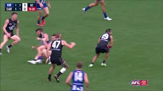 Patrick Cripps & Jed Anderson fined for fighting during the Carlton @ North match