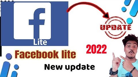 Fb lite new update 2022 || Facebook update 2022 || facebook lite