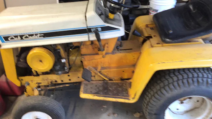 cub cadet 70 restore part 6