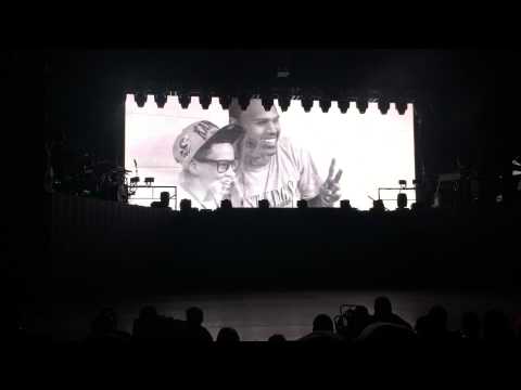 Chris Brown - Opening Video (One Hell Of A Nite Tour) Birmingham (09.01.2015)