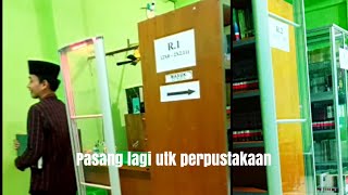 Paket tiang sensor Alarm RF8.2 MHZ utk Proteksi Perpustakaan / Toko Buku