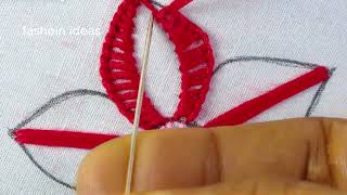 Beautiful Hand Embroidery Tutorial | Step-by-Step Easy Embroidery Designs