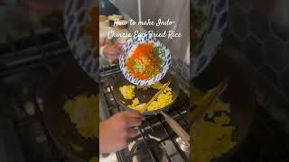 How To Make Indo-Chinese Egg Fried Rice ??? indianfood asianfood viral food