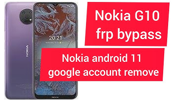 Nokia g10 frp unlock| nokia G10 Google account remove | android 11 frp unlock | nokia frp unlock