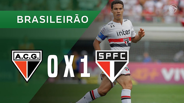 ATLÉTICO-GO 0 X 1 SÃO PAULO - 04/11 - BRASILEIRÃO 2017