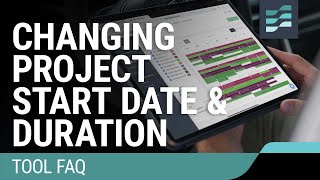 FAQ: How to Change the Overall Project Start Date & Duration