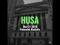 HUSA Green Dream or Bust Financial Analysis $HUSA #HUSA #finance #stockmarket #investing