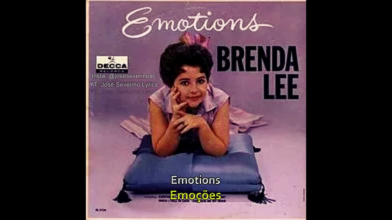 Brenda Lee - Emotions (LYRICS) - YouTube