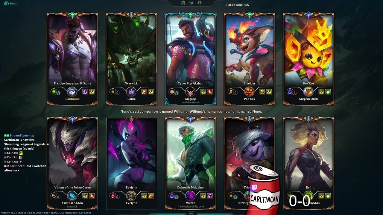 K'Sante vs Garen | Gold | Feb. 10, 2026