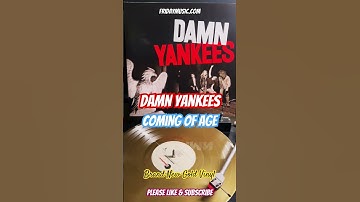 Thumbnail of DAMN YANKEES Coming Of Age Gold Vinyl #fridaymusic #damnyankees #tednugent #lp #vinyl #new #styx