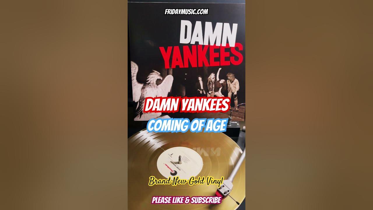 DAMN YANKEES Coming Of Age Gold Vinyl #fridaymusic #damnyankees #tednugent #lp #vinyl #new #styx