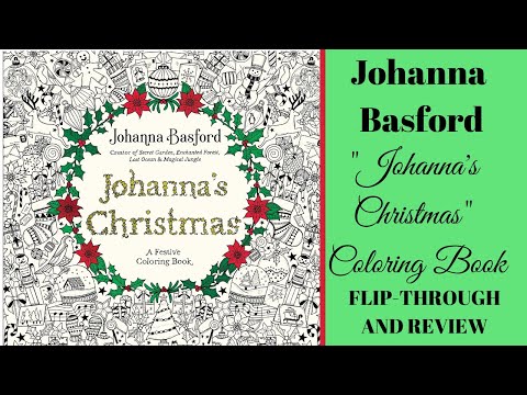 Johanna's Christmas: A Festive Coloring Book for Adults [Book]
