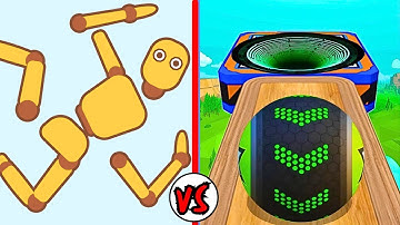 Ragdoll Break Vs Going Balls - Best ASMR Gameplay on Android & iOS