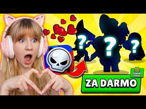 ODBLOKOWAŁAM LEGENDĘ *ZA DARMO*! (KOCHAM BRAWL STARS)😍😍😍