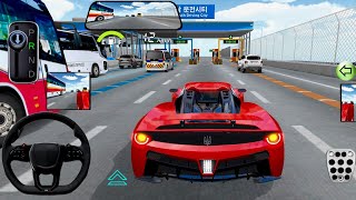 New Red Sports Car For Parking 3d Driving Class android game play video || Car  #gameplay #cargame screenshot 5