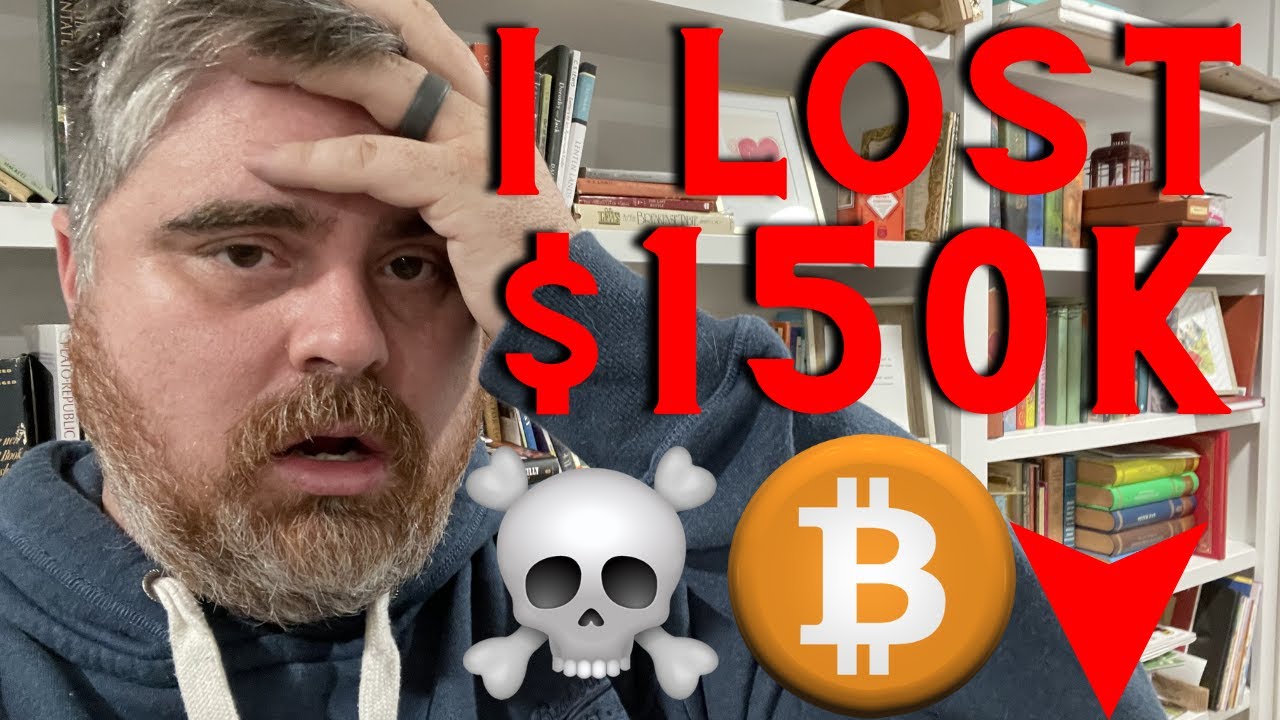 MOST EPIC Bitcoin Dump EVER How I JUST LOST 150k In BTC YouTube