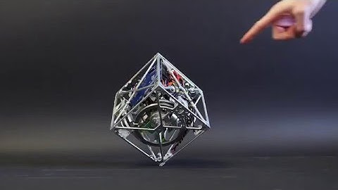 The Cubli  a cube that can jump up, balance, and 