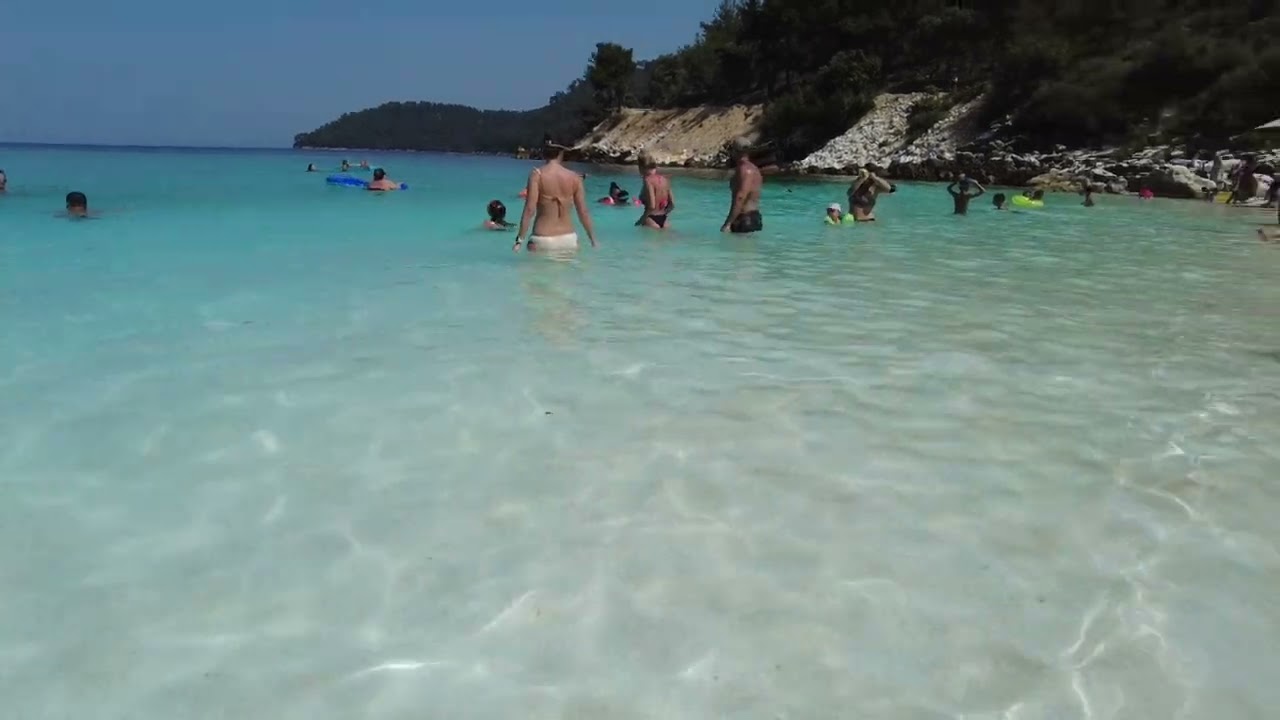 🇬🇷Marble Beach 2023 Thassos Greece#travel #vlog #perfectsea