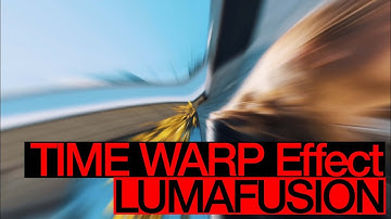 TIME WARP Effect (Flashback) - LumaFusion How to Tutorial