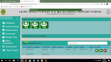 REPORT CARD SYSTEM MODIFIED FOR PRIMARY SCHOOLS