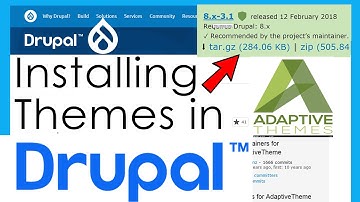 How to Install Themes in Drupal?