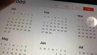 Details 2000 Calendar Guide