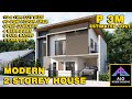 HOUSE DESIGN 24 | 6x7m Small House on 100sqm Lot with 4 Bedrooms