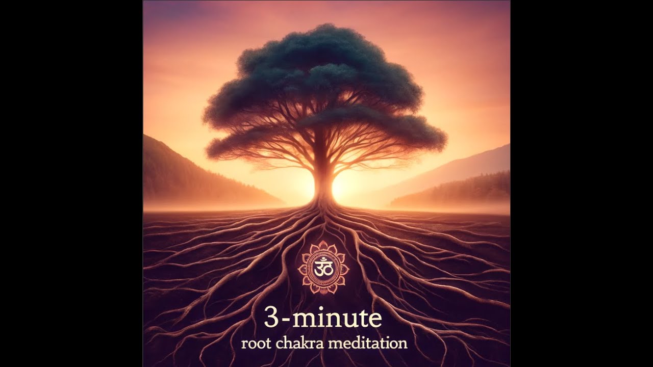 3-Minute Root Chakra Grounding Meditation - YouTube