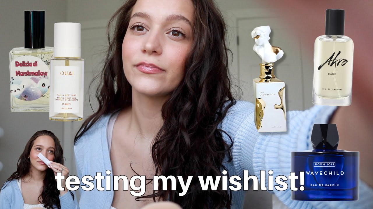 Trying my Perfume wishlist!! Fragrance Sample Haul