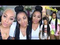 THE MOST REALISTIC #AF FULL LACE BRAID WIG I WILL EVER WEAR BALD HEAD METHOD ┃FABULOSITY HAIR