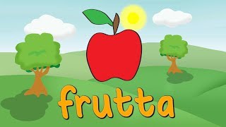 I nomi della FRUTTA in ITALIANO per bambini | Impara l'italiano | Learn italian | Aprenda italiano