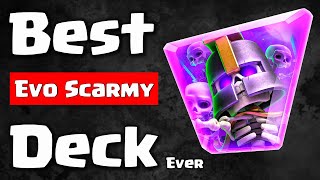 Best Evo Skeleton Army Deck In Clash Royale