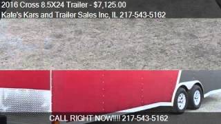 2016 Cross 8.5X24 Trailer for sale in Arthur, IL 61911 at th