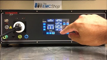 Schloder-EMV SFT 2400 Fast Transient Burst Generator Video Overview