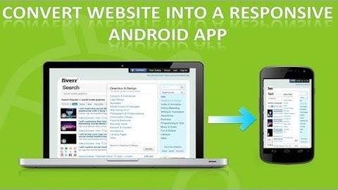 How to convert any website into Android app [Hindi-2016]