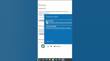 Windows 10 opnieuw instellen zonder gegevensverlies (2025)
