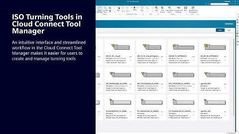 ISO Turning Tool Support in NX CAM