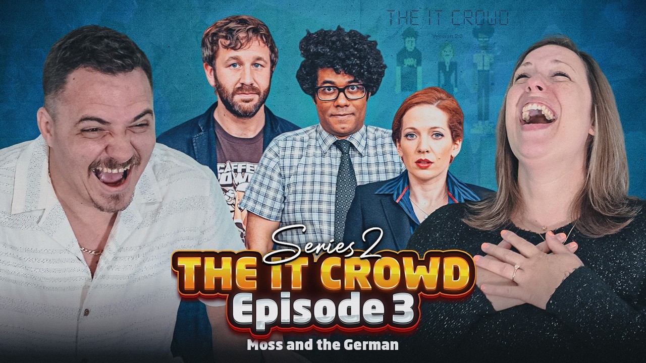 Мосс встречает немецкого каннибала! 🍖 Реакция американцев на 3 серию 2 сезона сериала «IT Crowd»