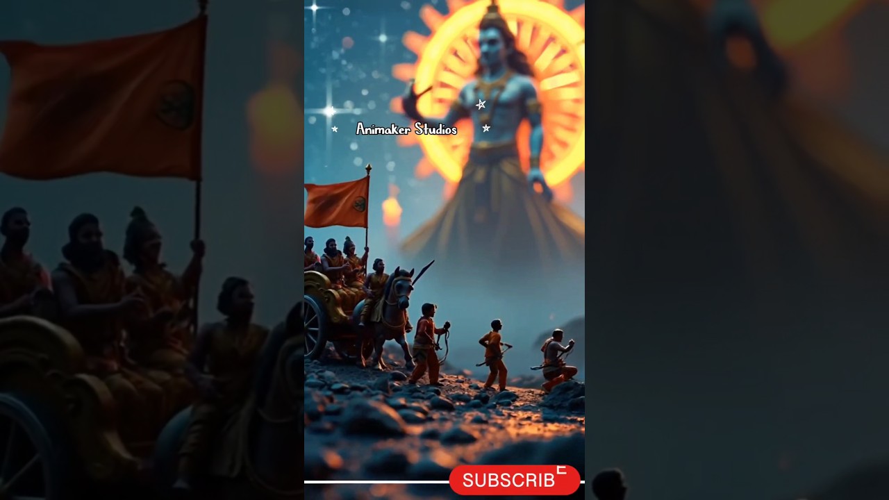 Pixar style Mahabharat Teaser 