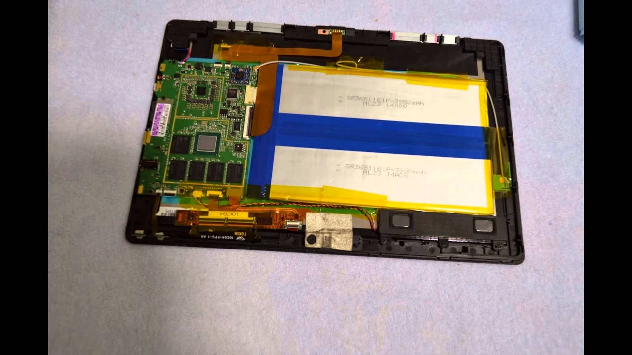 PIPO W1 VS CUBE U100GT  Z3740D Tablet PC Tear Apart and Detail Components Inside