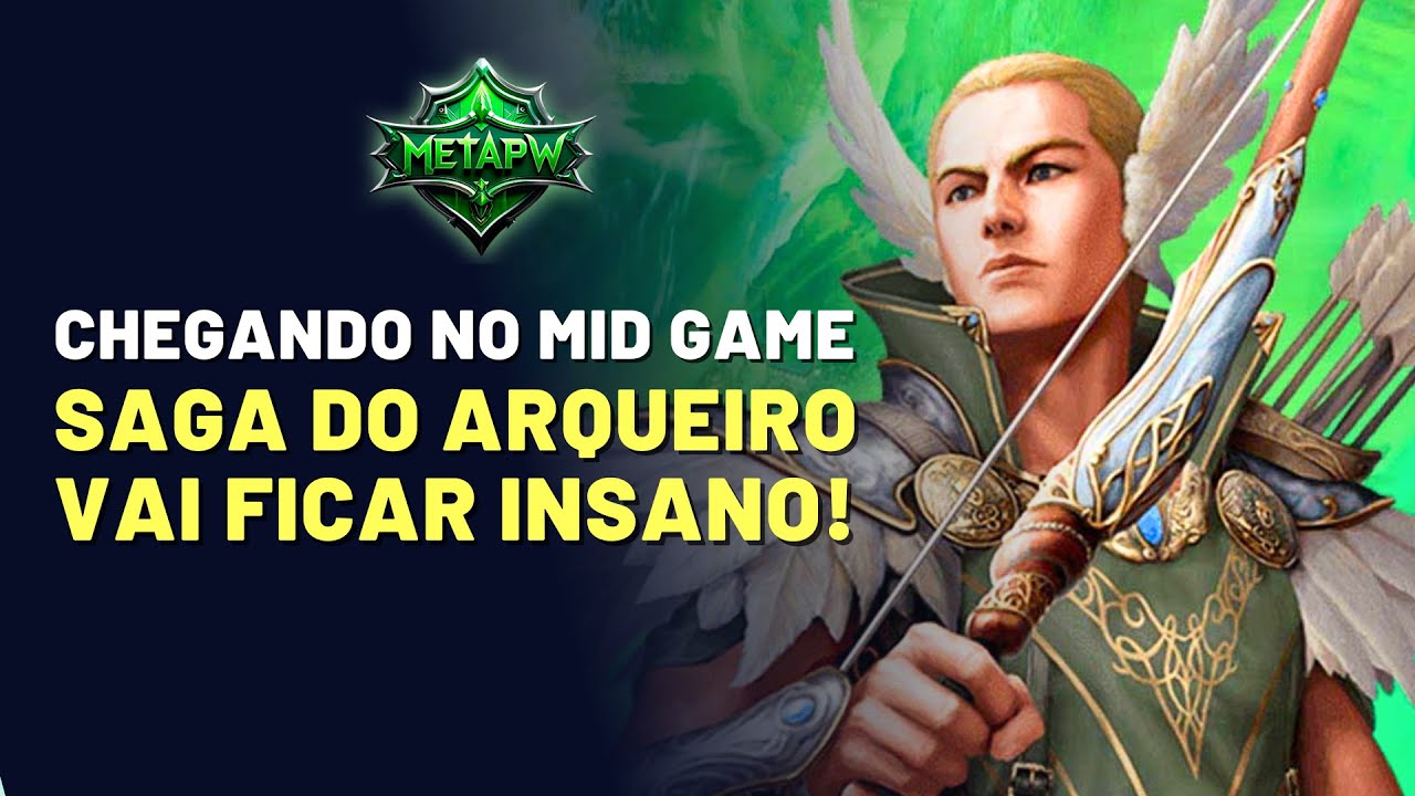Vale a pena criar um Arqueiro no Meta PW? Detalhes do meu EA que estou equipando