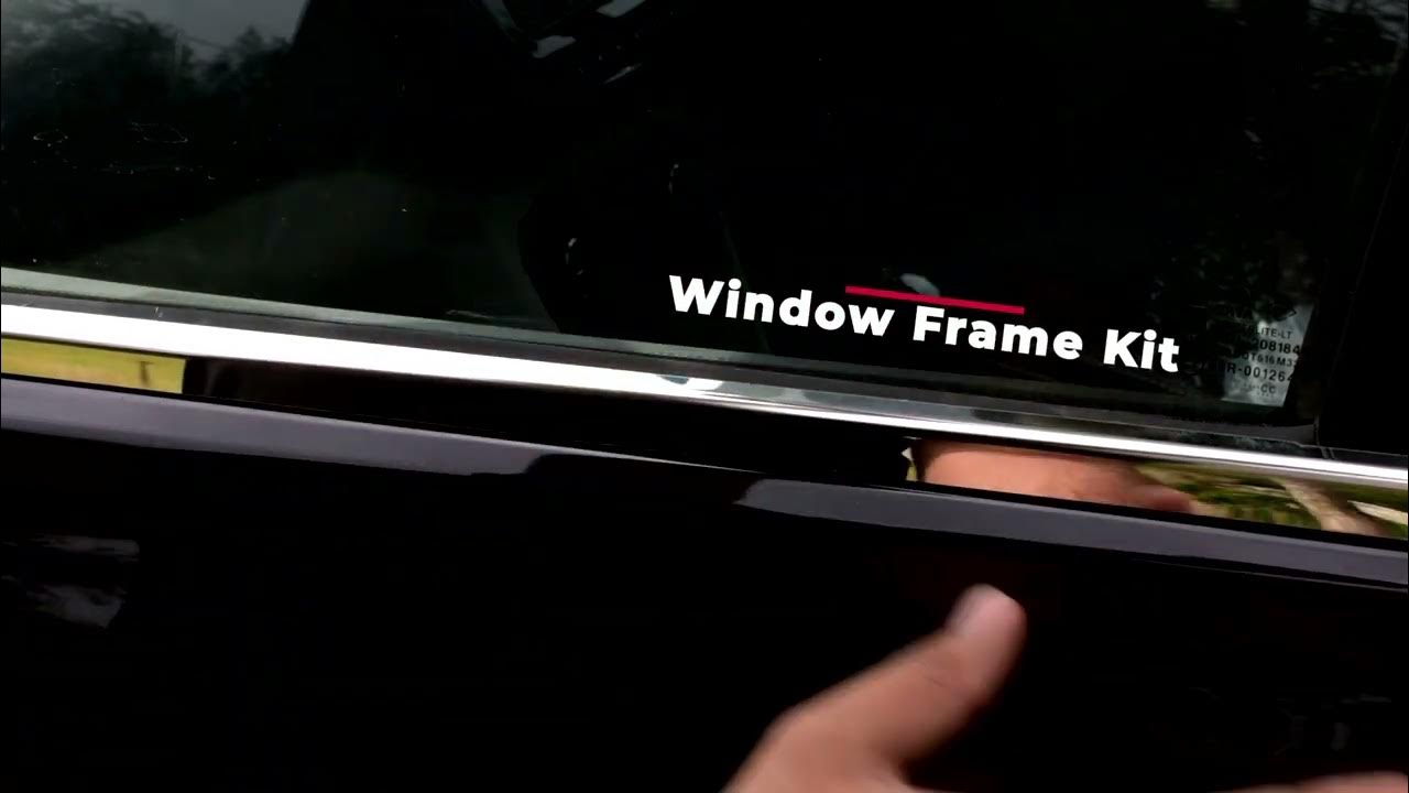 Window frame kit best🔥🚘 ||car accessories - YouTube