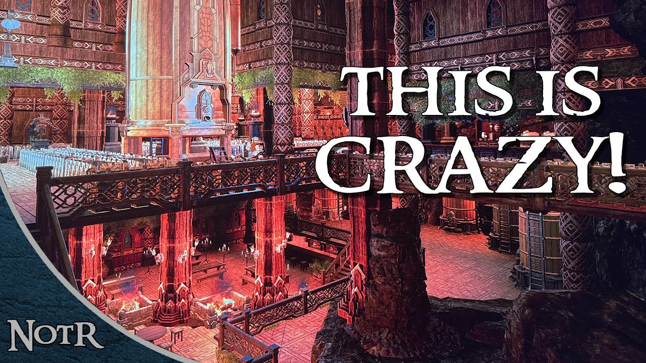 Visiting an EPIC Return to Moria build!