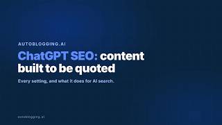 ChatGPT SEO: How to Write Content That ChatGPT Cites (Step by Step Tutorial)