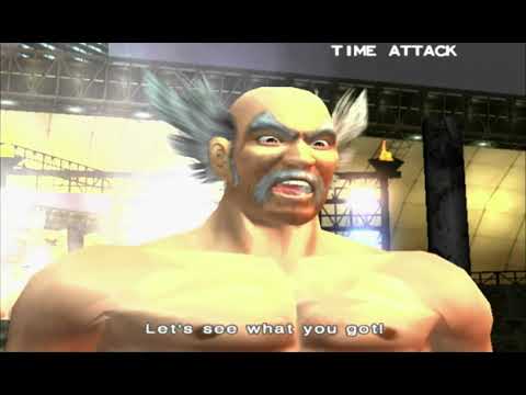Tekken 4 - PS2 - Time Attack - Heihachi - 2m 27s 560ms
