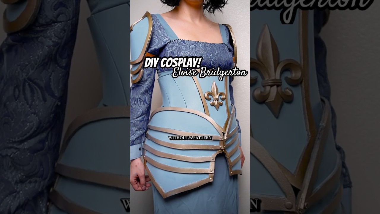 🫣 I did NOT expect to make another mistake 🫣 #cosplayarmor #eloisebridgerton #cosplay #cosplayfail