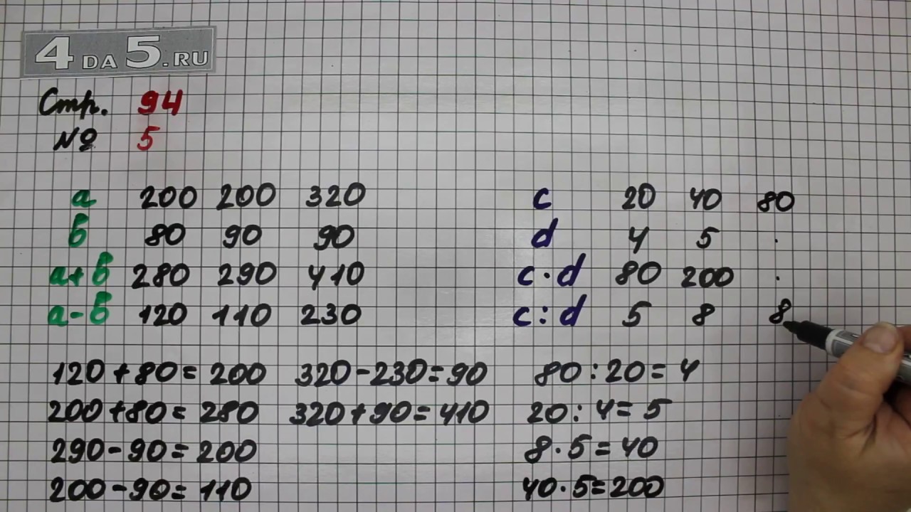 Математика страница 63 номер 254. Математика 94 страница 4 задание. Математика 2 класс 2 часть страница 94 упражнение 4. Математика страница 94 номер 7. Математика 4 класс 2 часть стр 94 номер.