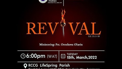 Digging Deep service || Bible study || Tuesday, 15th March 2022