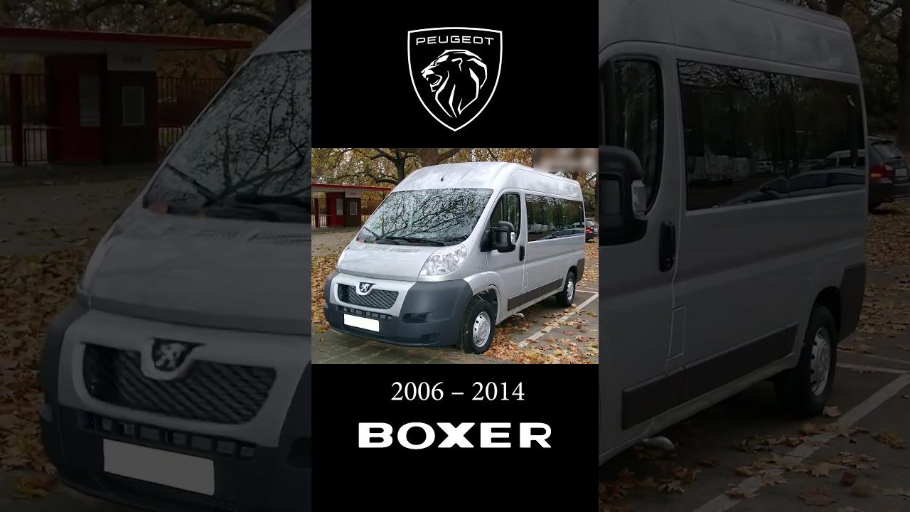 Peugeot Boxer Evolution 🚐 1994&ndash;2025 the e-Boxer ⚡