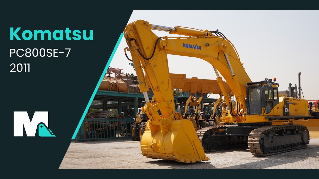 Komatsu PC800SE-7 Large Crawler Excavator | 2011